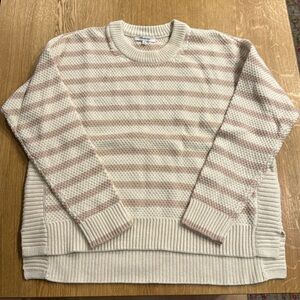 Madewell Stripe Pickford Pullover Sweater